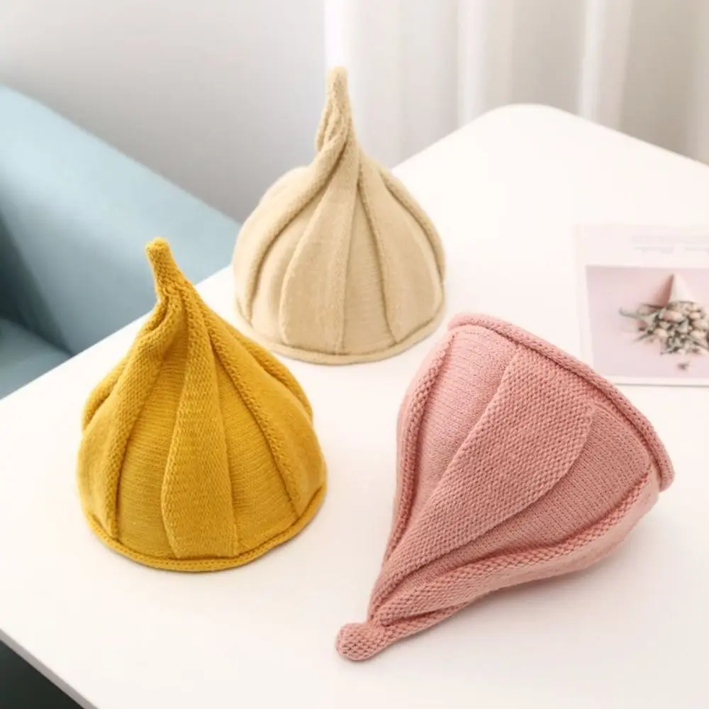 

Корейские утепленные детские зимние шапки, ветрозащитный вязаный крючком чепчик, детская шапка-пустышка, мягкая детская шапочка-бини, От 3 до 18 месяцев