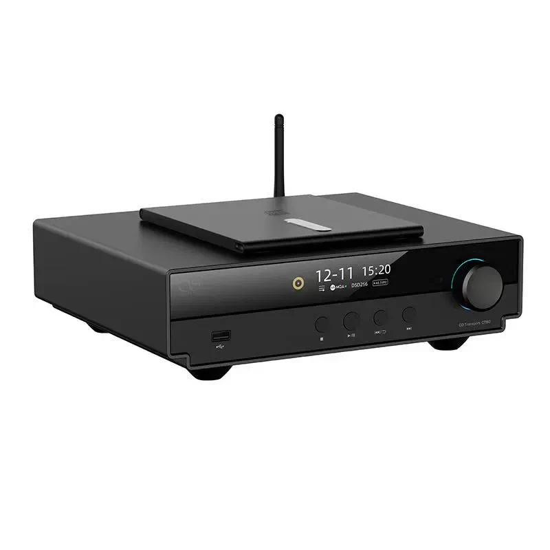 Pre-order Shanling CT90 Hi-Fi CD Transport for Pure Digital Playback with SAA7824 + DA11 Optimized Disc System