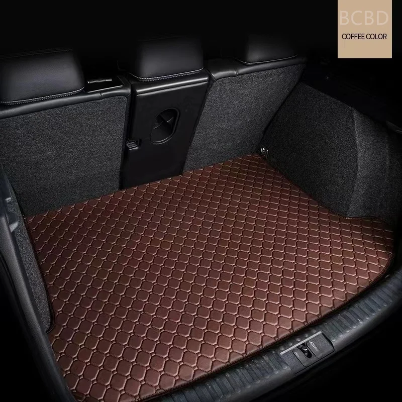 Car Trunk Mats for Ford Mondeo Fusion 2020 2019 2018 2017 2016 2015 2014 2013 Covers Cargo Liner Carpets Interior Accessories