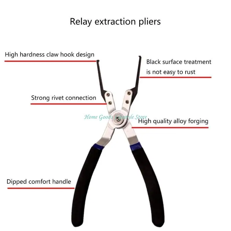 차량의 릴레이 제거를위한 e74e 릴레이 풀러 플라이어 부식 내성