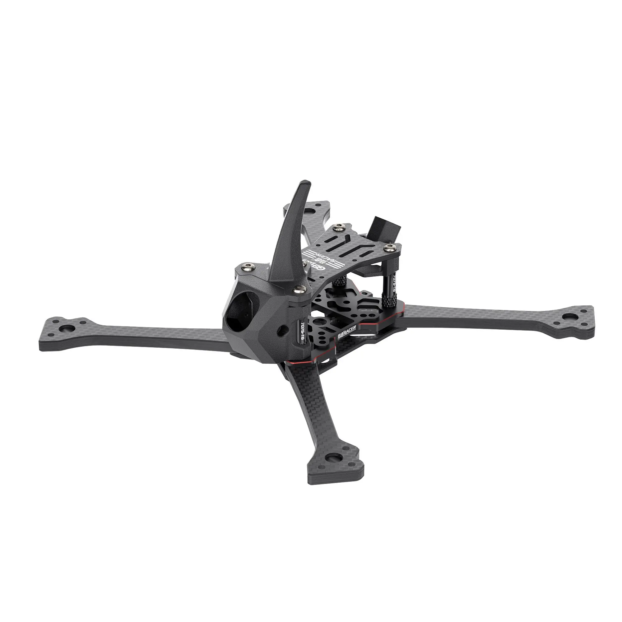 GEPRC GEP-Racer RACER FPV Frame Kit X Structure Design 5Inch 208MM Wheelbase compatible HDZero HD VTX For Racing Drone