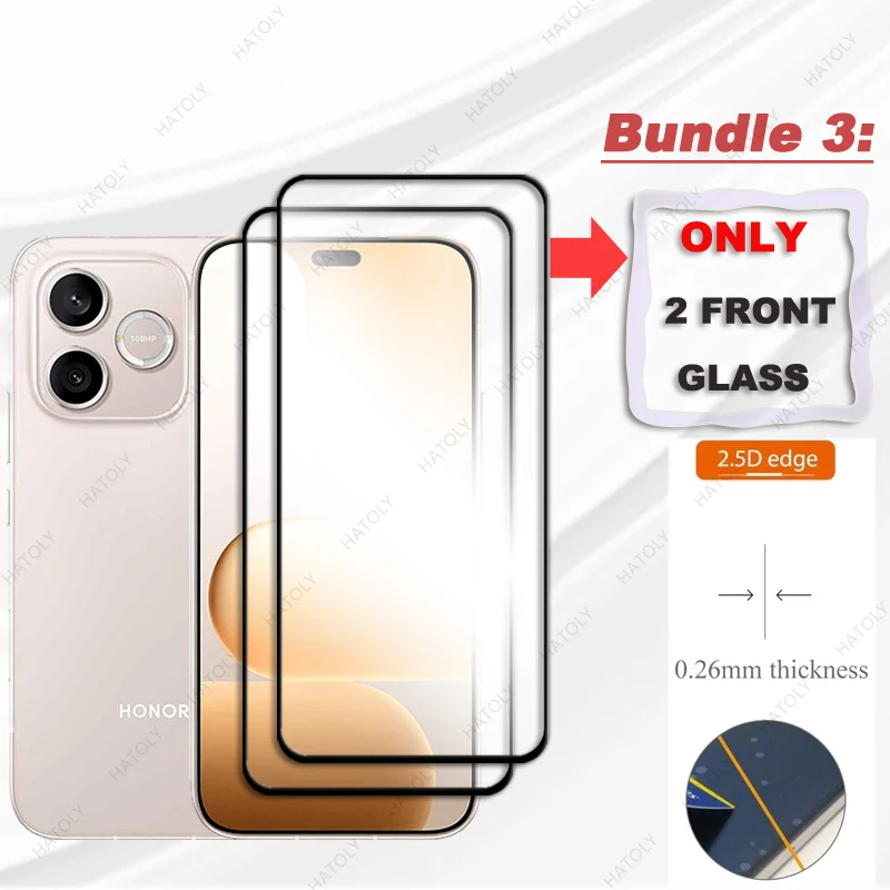 

For Honor 600 Lite Glass Black Edge Protective Film For Honor 600 Lite Screen Protector Camera Len Protector For Honor 500 Smart