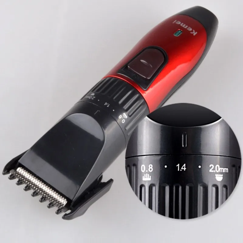 Kemei KM-730ผม Clipper ตัดผมไฟฟ้ากำจัดขนเครื่องโกนหนวด Beard Trimmer มีดโกนผม Trimmer