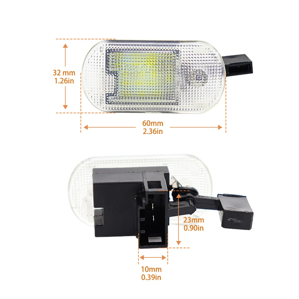 Glove Box Light Storage Compartment Light Lamp for VW Golf Mk4 Bora Touran Caddy Skoda Octavia