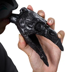 Halloween Crow Mouth Death Whistle with Strange Sound Crow Beak Death Whistle Real Screaming Whistle for Party Noise Prop Toys