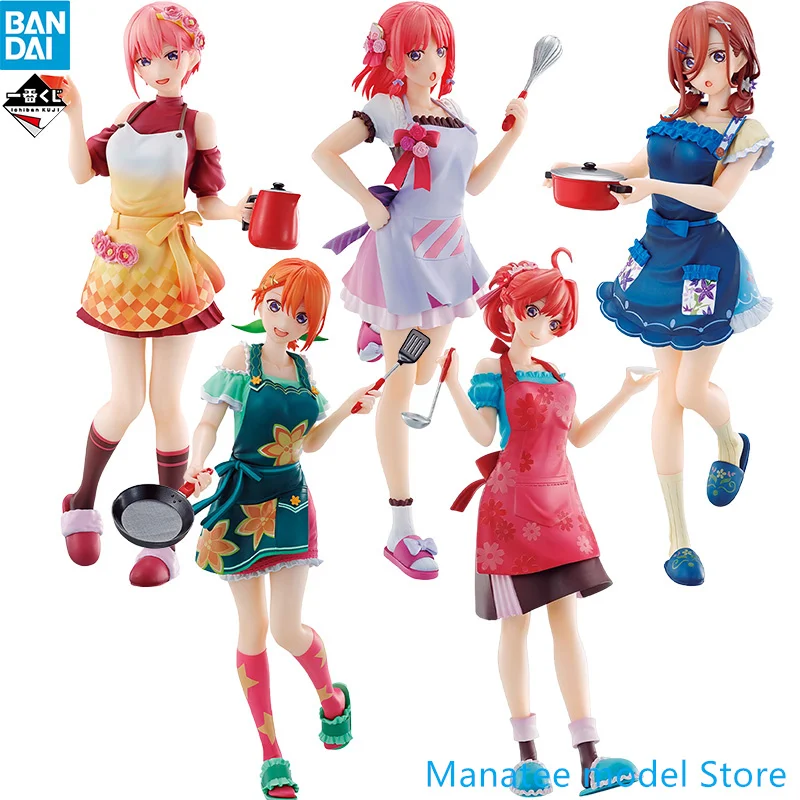 

BANDAI Ichiban KUJI The Quintessential Quintuplets Theater Edition Nakano Ichika Nino Miku Yotsuba Itsuki Action Figures Toy