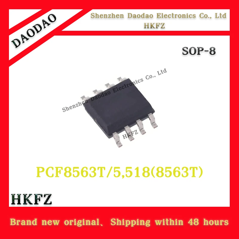 

10Pcs PCF8563T/5,518 Screen Printing 8563T SOP-8 Real-time Clock/calendar IC Chip Quality Brand New
