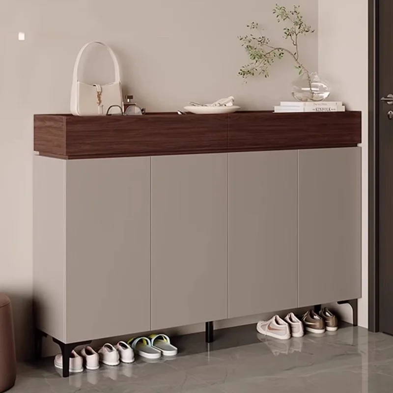 

Mobile Display Shoe Shelf Organizer Storage Living Room Entrance Hall Designer Box Shoe Cabinet Slippers Muebles Home Furniture
