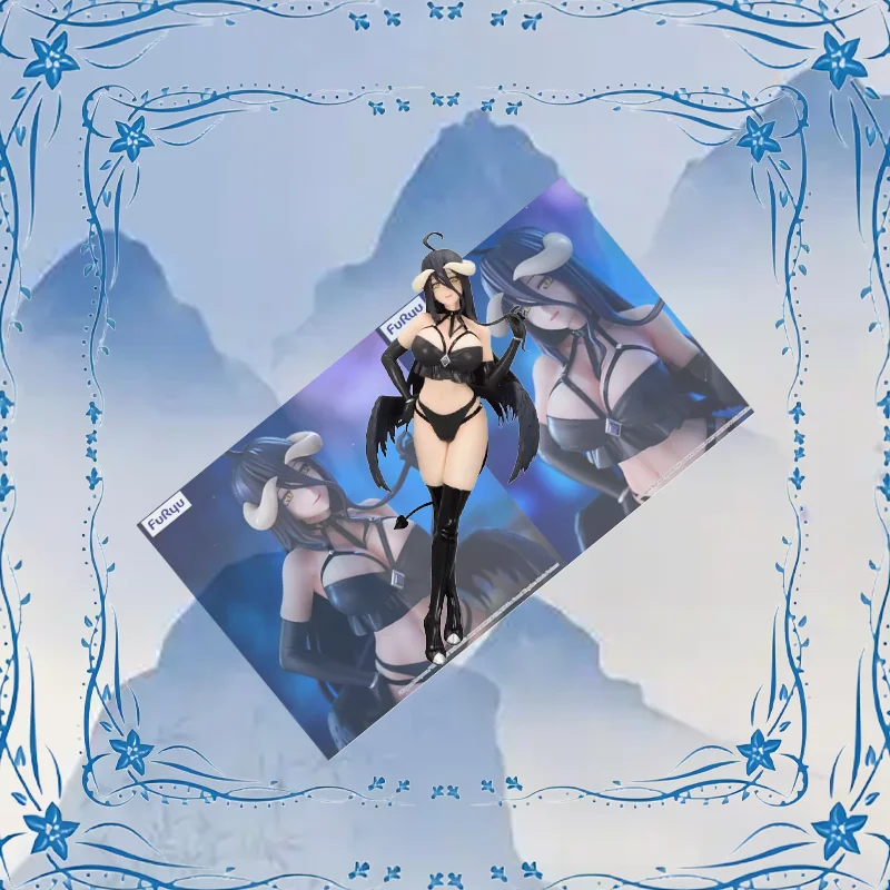 

Genuine Original Furyu Overlord Bicute Dark Figure Albedo PVC In Stock Figure Model Desktop Ornament Toys Standing Posture Doll