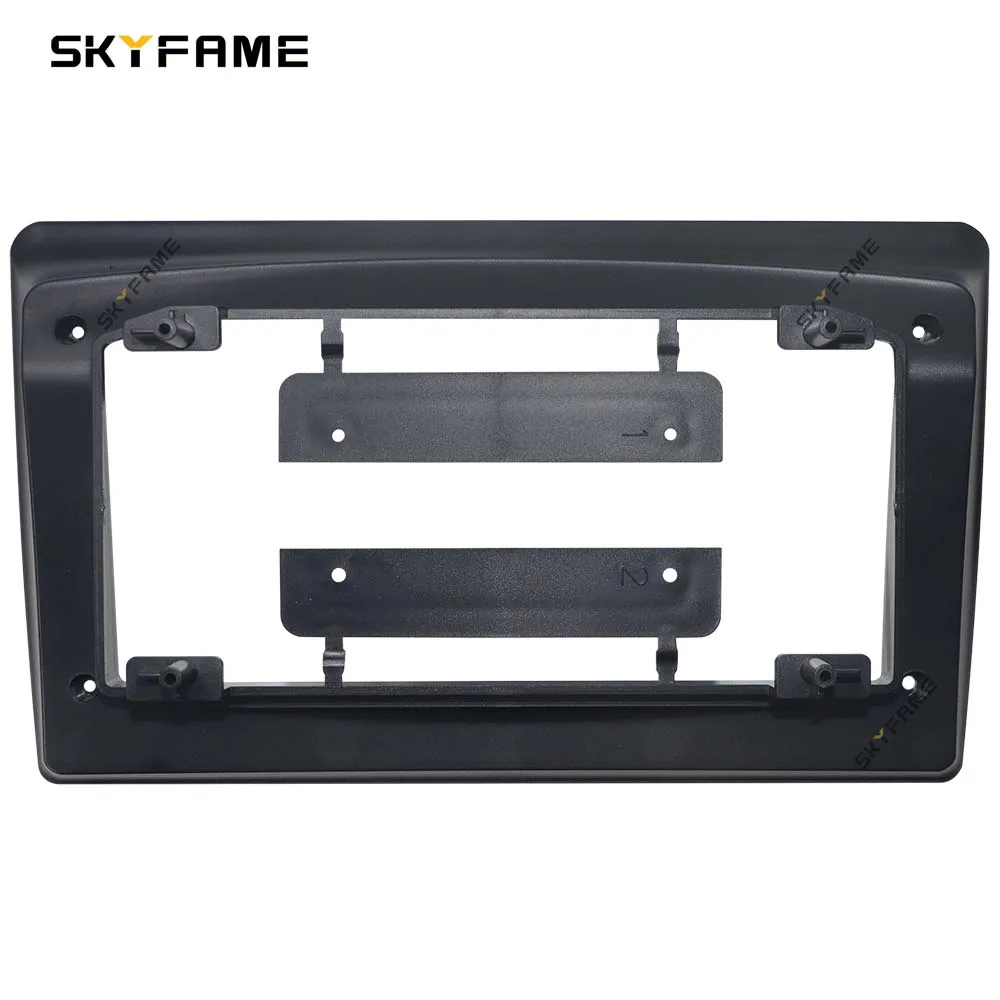 SKYFAME Car Frame Fascia Adapter Android Radio Dash Fitting Panel Kit For Nissan Pathfinder R51 Navara D40