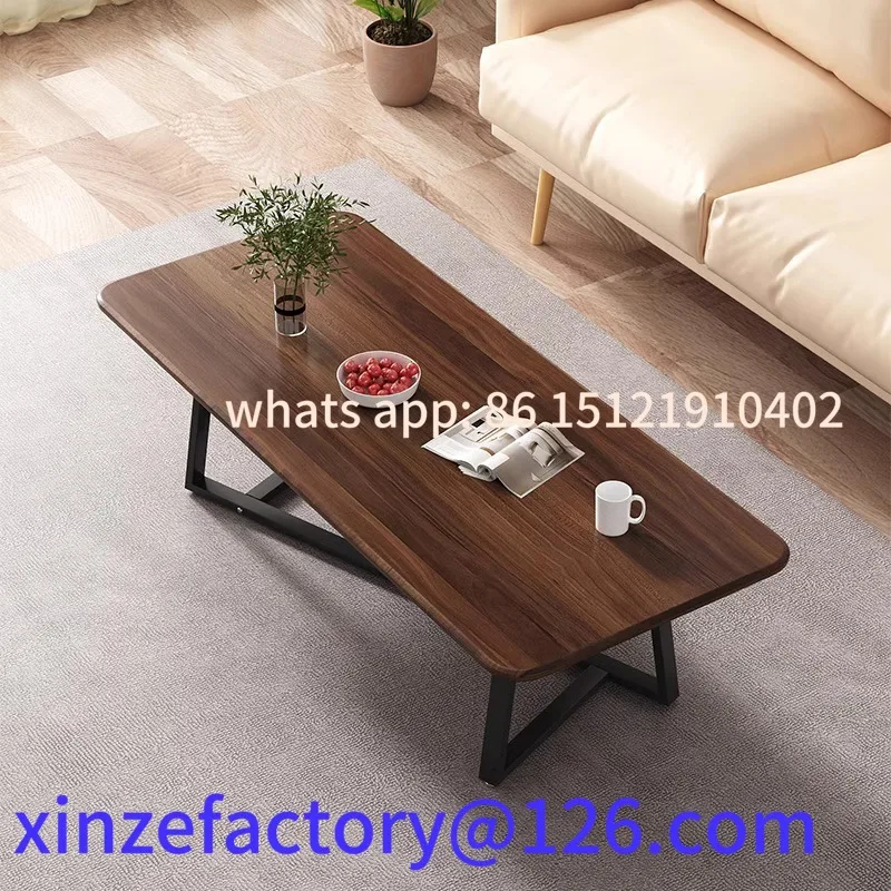 

Customizable light luxury simple living room household small apartment coffee table