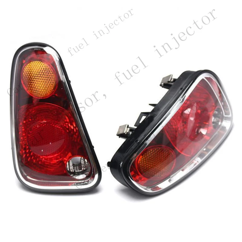 Q+ 1 Pair Rear Tail Light LampLen Housing For 2004-2006 Mini Cooper R50 R52 R53