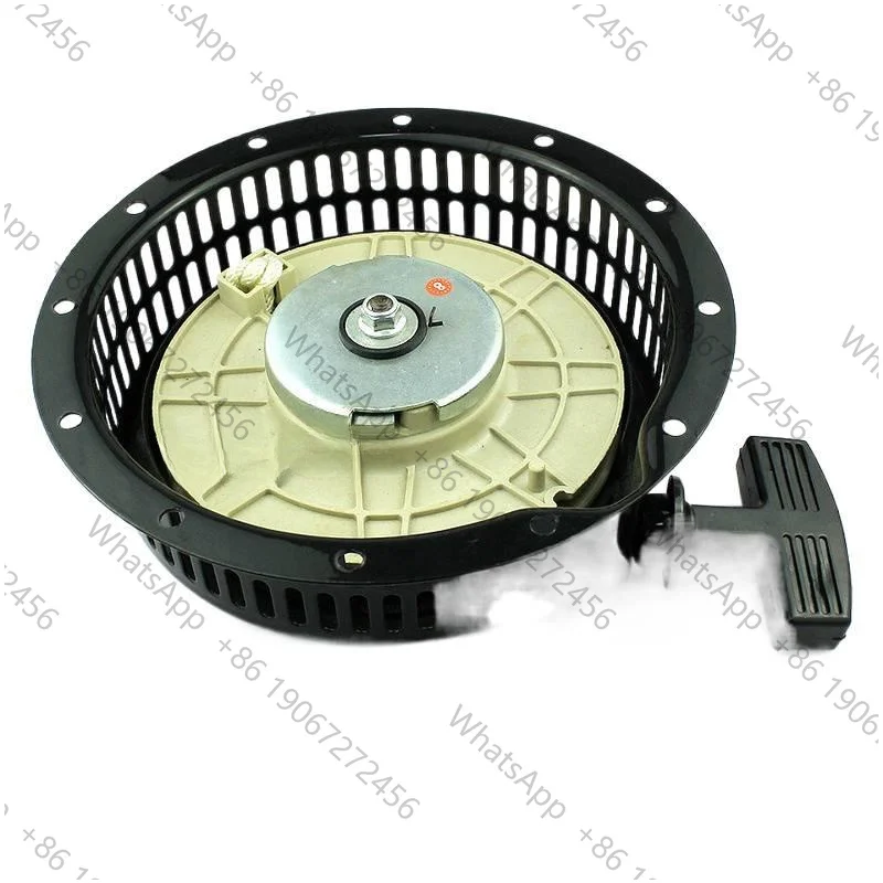 For 6.5KW generator 186F 192FA hand-pulled plate 188FA diesel micro-tiller accessories starter assembly