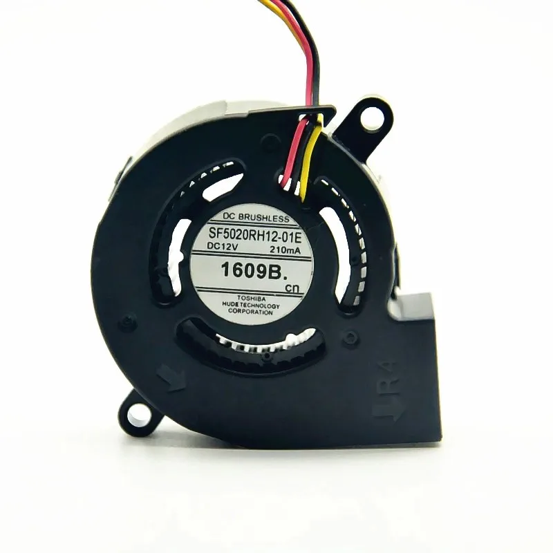 New Fan 5020 12V 0.21A SF5020RH12-01E Projector Turbo Blower Cooling FAN 5CM 50 * 50 * 20MM