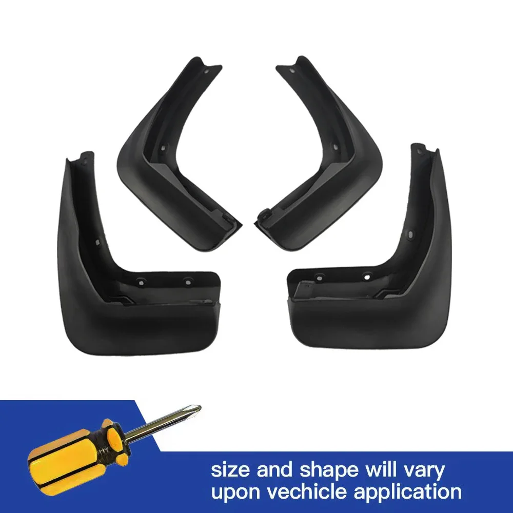 

4Pcs Front & Rear Mud Flaps Splash Guards Mudguards Black For Volkswagen VW Beetle 2013 2014 2015 2016 2017 2018 2019 2020 2021