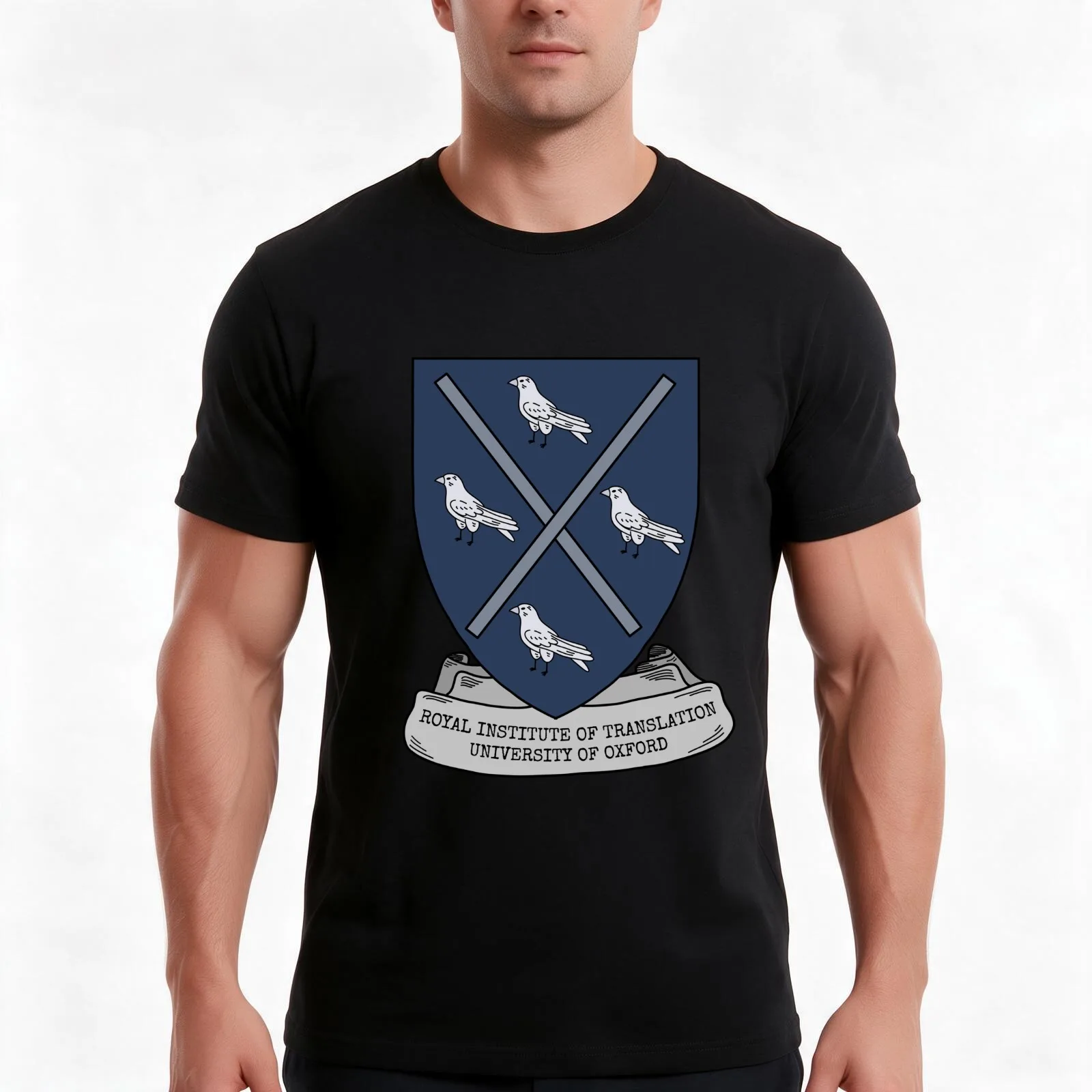 Royal Institute of Translation (Babel by R F Kuang) T-Shirt, Summer Casual Cotton Tee, Oversized Streetwear Tops, 100% Cotton