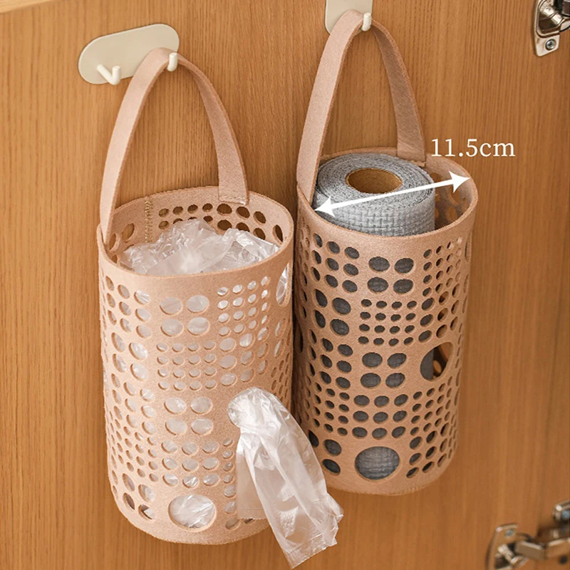 1PC Portable Multipurpose Reusable Garbage Bag Storage Dispenser Home Decor Sundries Storage Bags Kitchen Bathroom Accessories