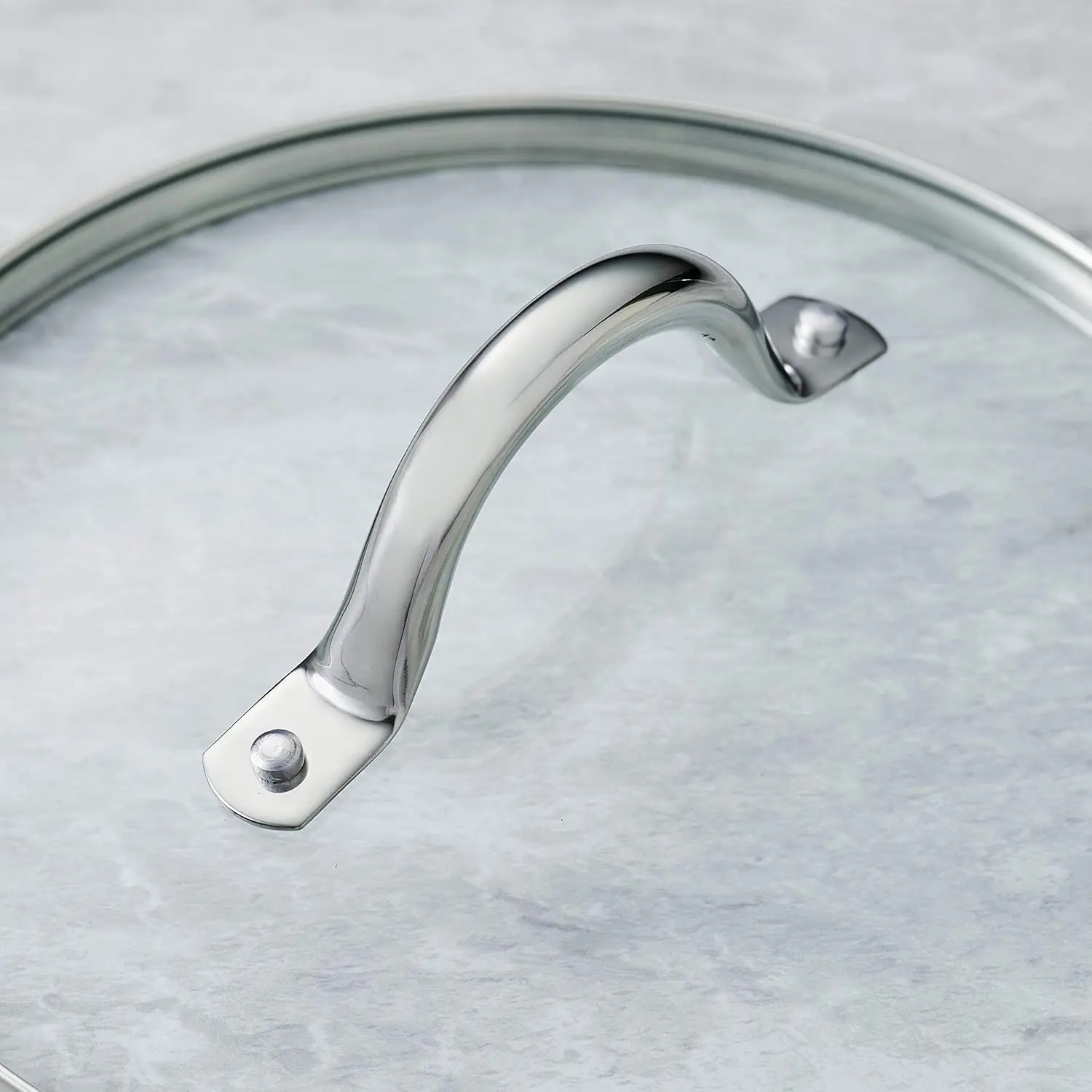 طقم أواني طهي غير لاصقة مكون من 11 قطعة مع أغطية زجاجية، طقم أواني ومقالي من الألومنيوم غير لاصقة مقاس كبير (نحاس معدني)