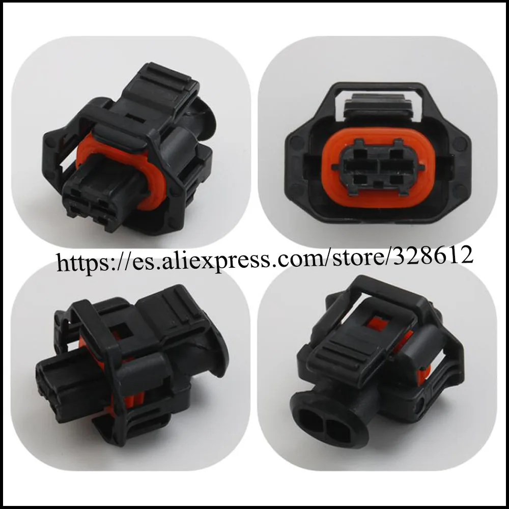 100set 1928403698 car female cable wire connector 2 Pin connector automotive Plug socket Include terminals seal 936059-1 DJ7026A