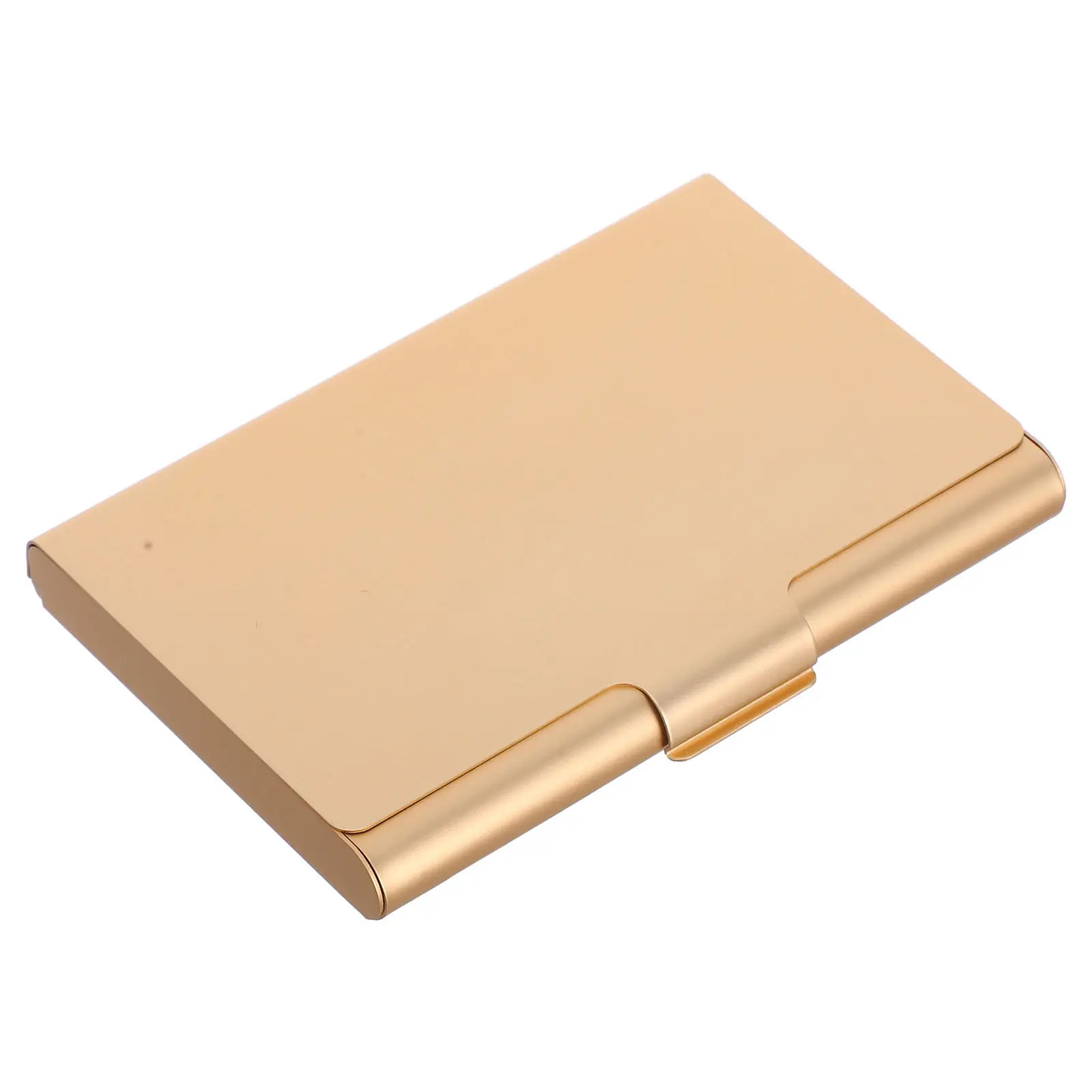 Metal Business Card Holder Slim Aluminum Alloy Credit Card Case Compact Pocket Wallet for Office and Travel