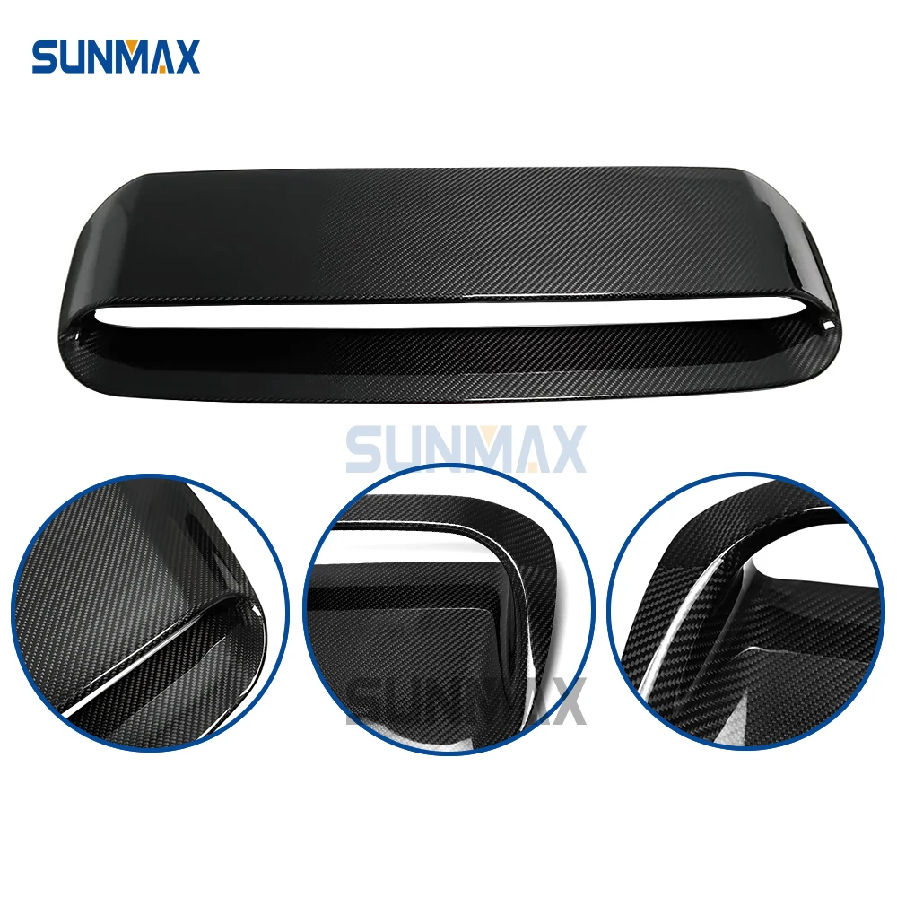 

Для Subaru WRX S4 STI VB 2022 2023: Накладка на воздухозаборник капота из сухого карбона, аксессуары для экстерьера автомобиля