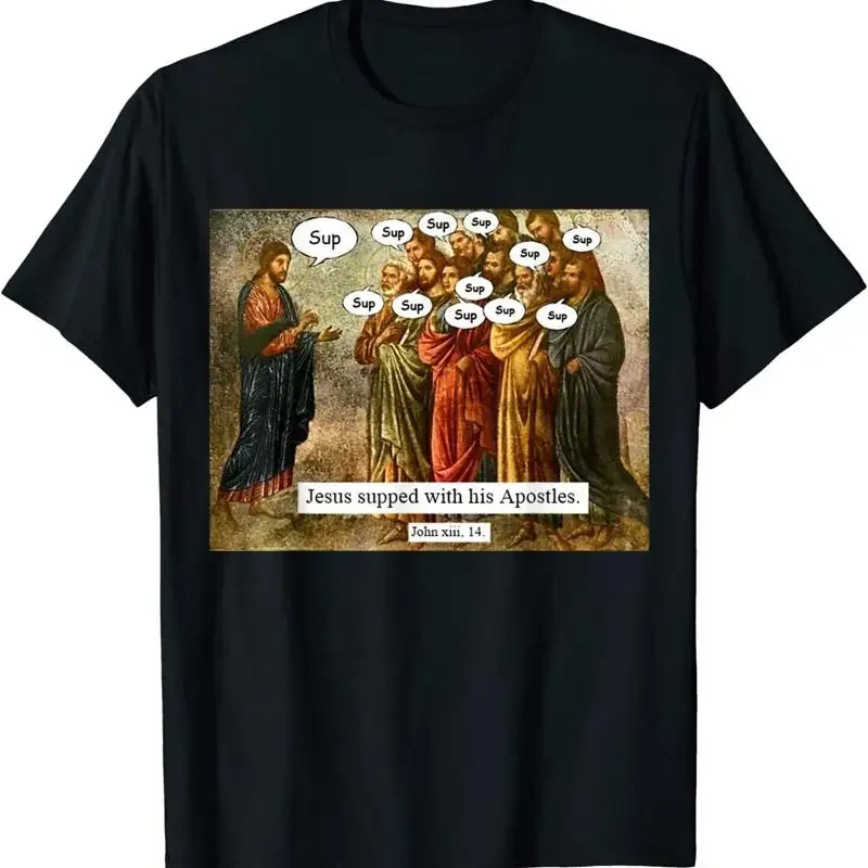Funny Christian Jesus Apostles Meme T Shirt Size S 5Xl