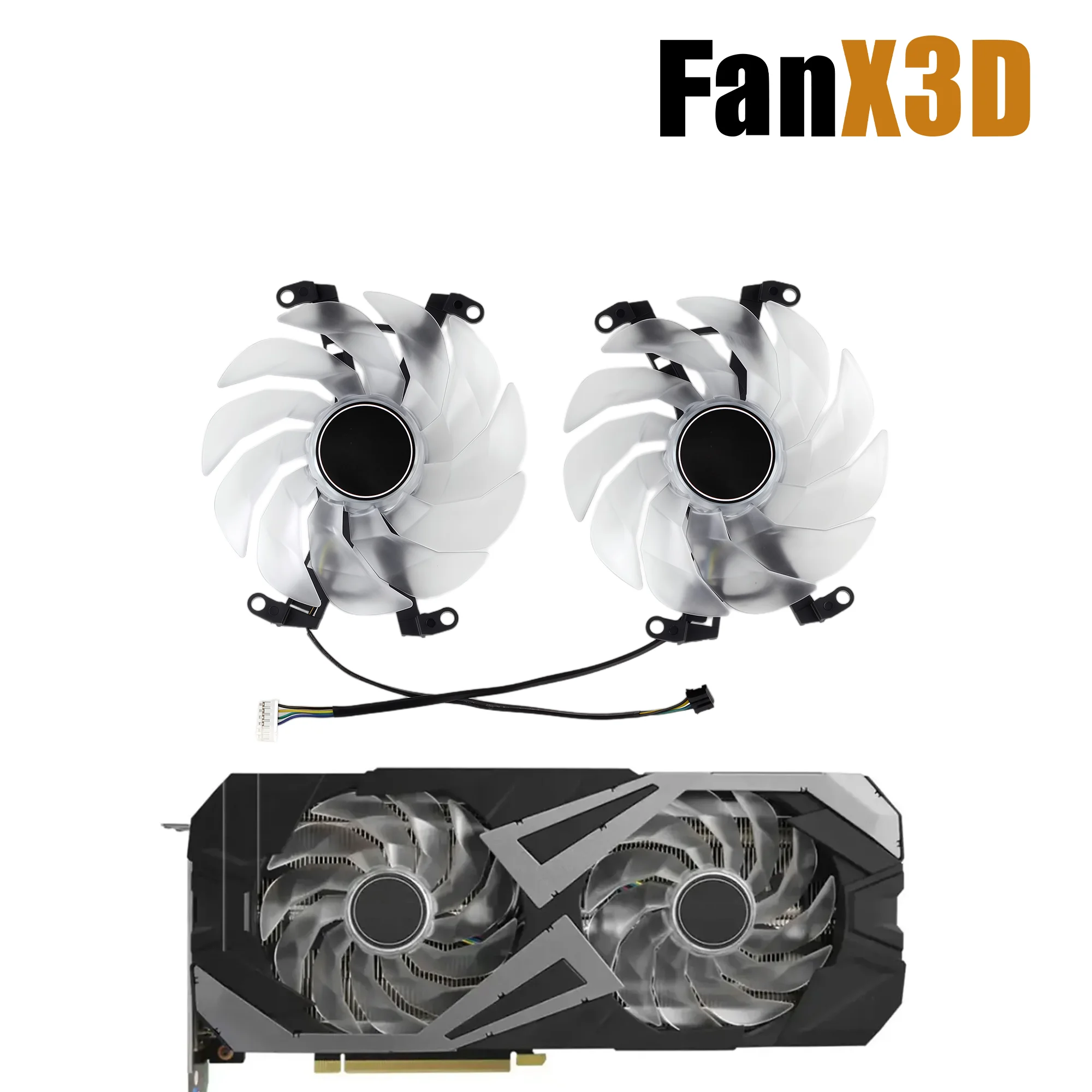102MM GFY10015H12SPA Cooling Fan For KFA2 GALAX RTX 3060 3060Ti 3070 3070Ti EX Graphics Video Card Cooler Fan