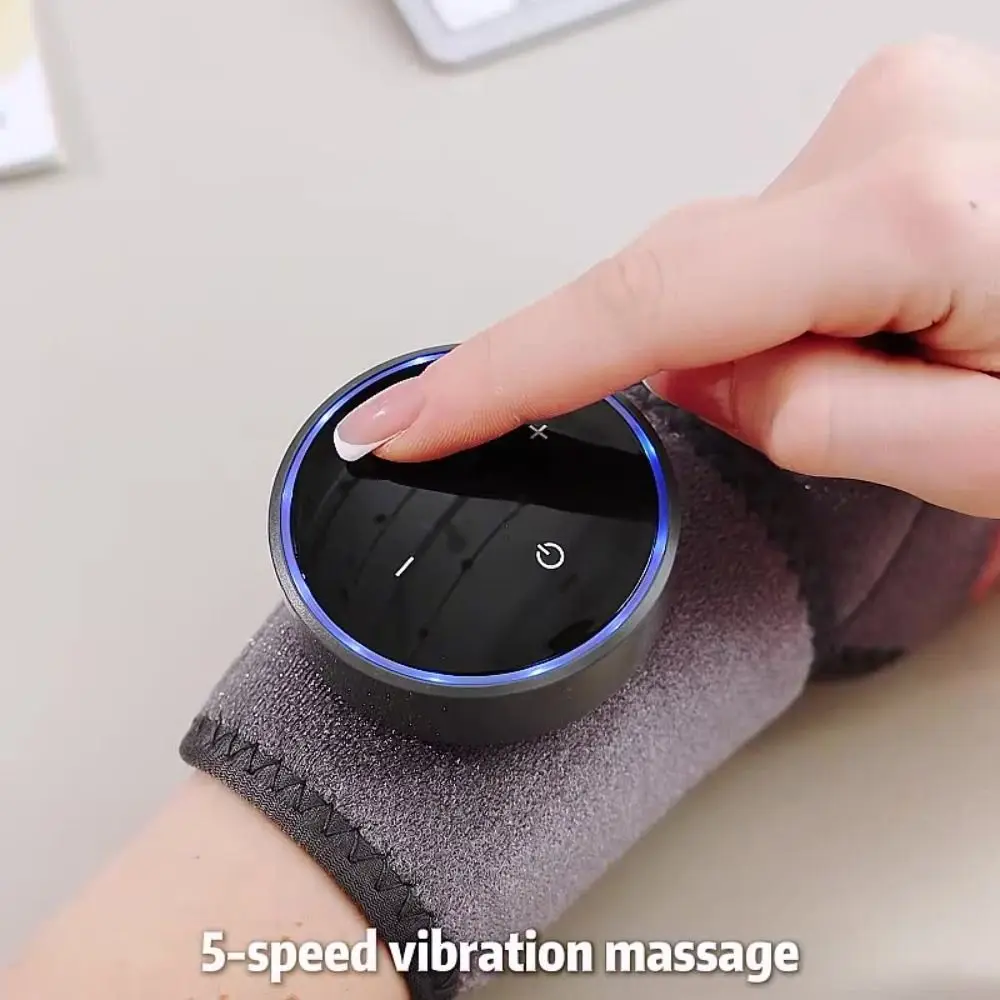 

Защитная защита запястья с электрическим подогревом, нескользящая USB перезаряжаемая, горячий компресс, бандаж на запястье, дышащий, интеллектуальный таймер