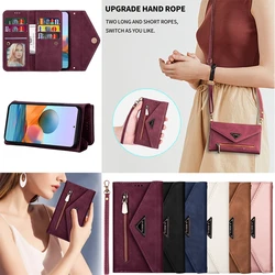 Multifunction Wallet Flip Leather Case For Xiaomi Redmi Note 12 Pro 4G 12S 11S 11 Pro 10S 10 Pro 9 8 Mi Poco X3 M4 Pro 10T Lite