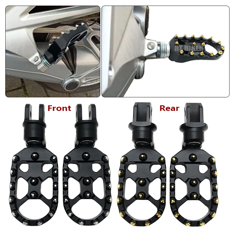 

Adjustable Front&Rear Footrest Foot Pegs Rotatable Foot Rest Footpegs For BMW F800R F800S F800ST 2006-2016 Motorcycle