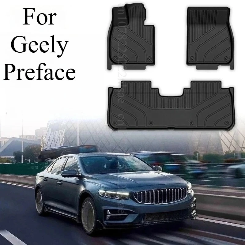 

For Geely Preface 20252026 Car Floor Mats Premium Anti-Slip Waterproof All-Weather Protection Auto Foot Mats