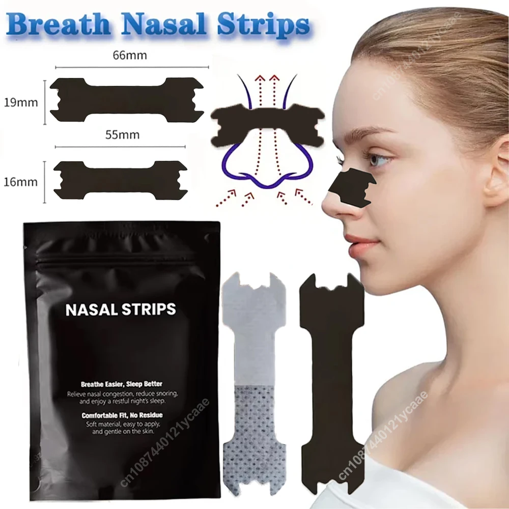 30/60/90 шт., набор пластырей для носа против храпа, сверхпрочные полоски для носа, лучшее дыхание, неинвазивное, легкое дыхание, средство для сна, декив
