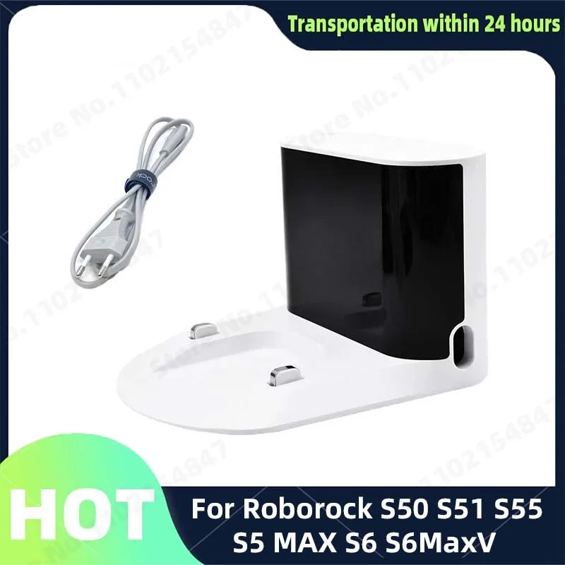 

Original Charger Dock for Roborock S50 S51 S55 S5 MAX S6 S6MaxV E4 E5 Parts Robot Vacuum Cleaner Repair Accessories