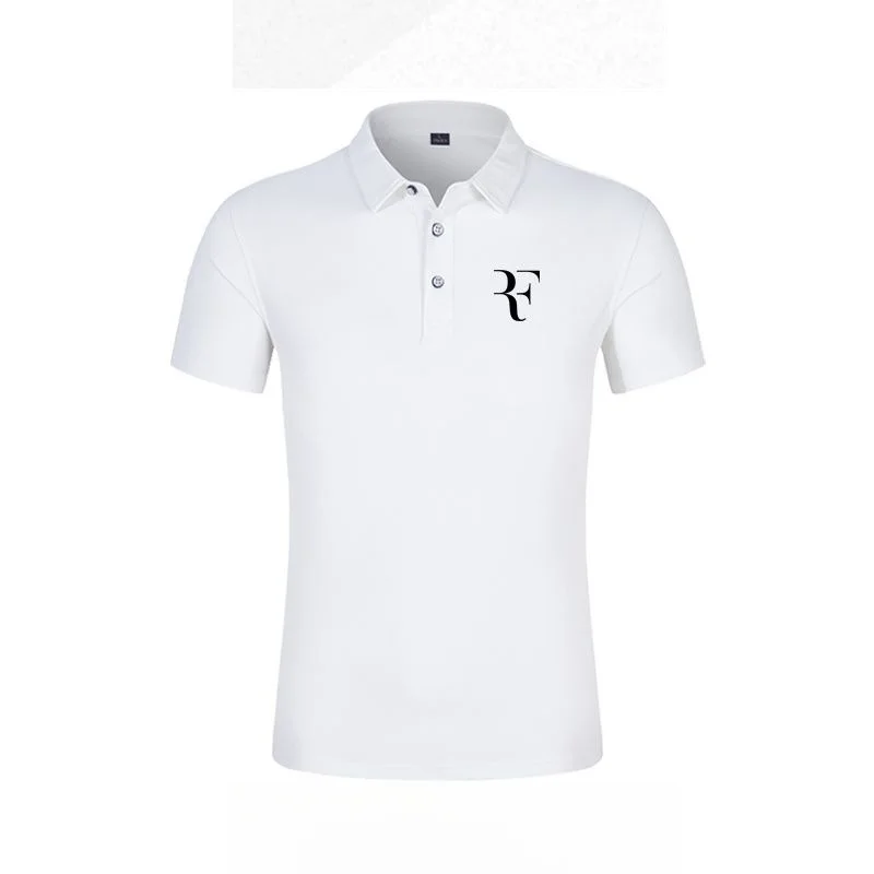 Poloshirt, sportlich, lässig, Fan-Gedenk, einfach, 2025, neu, Tennis, King Roger Federer, kurzärmeliges T-Shirt, Herrenbekleidung
