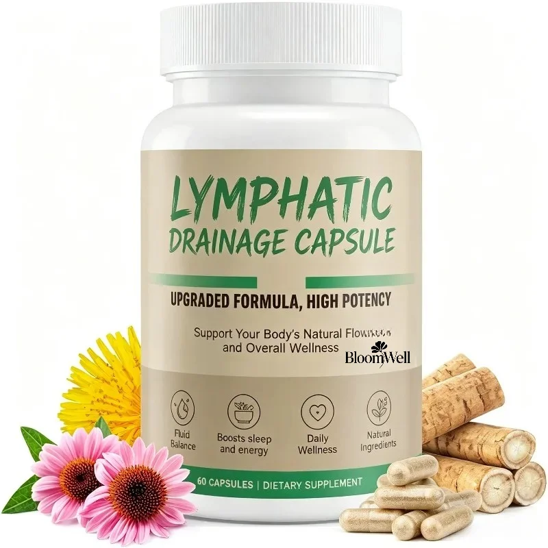 Natural Herbal Supplements for Immune Health. Purple Cone Chrysanthemum and Dandelion, 60 Capsules