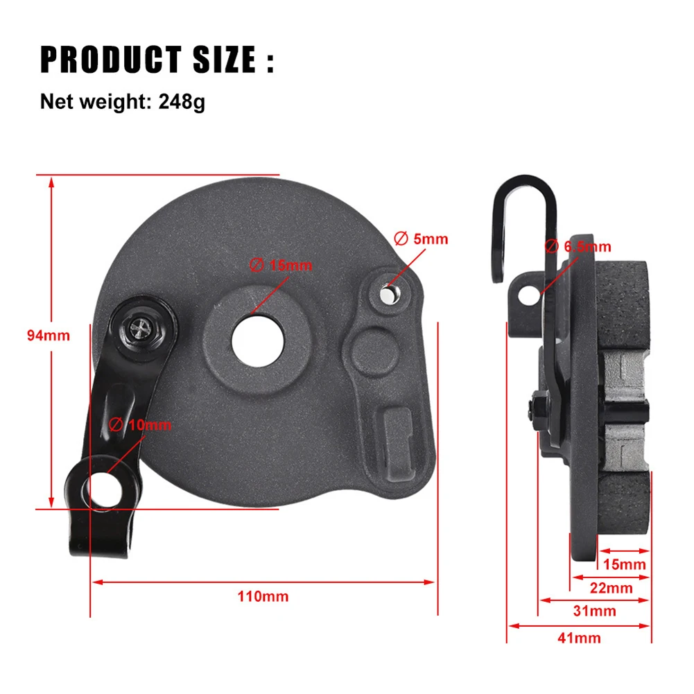 1pc Drum Brake Cover Drum Brake Covers For Ninebot MAX PLUS SHARED Electric Scooter Brake Pads Assembly Cover Accessories