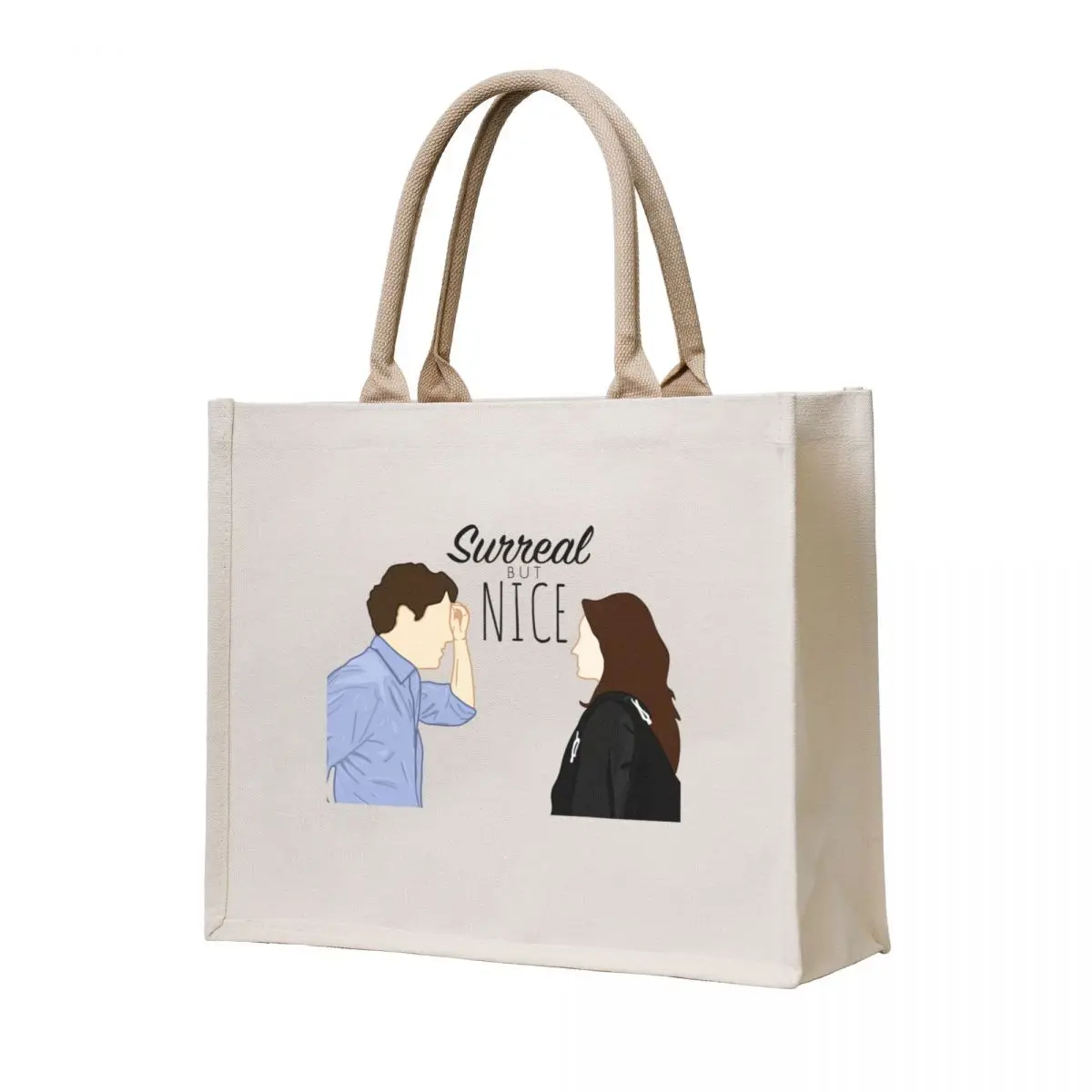 

Surreal but Nice- Notting Hill Tote Bag tote bag women Shopper handbag custom fabric bag