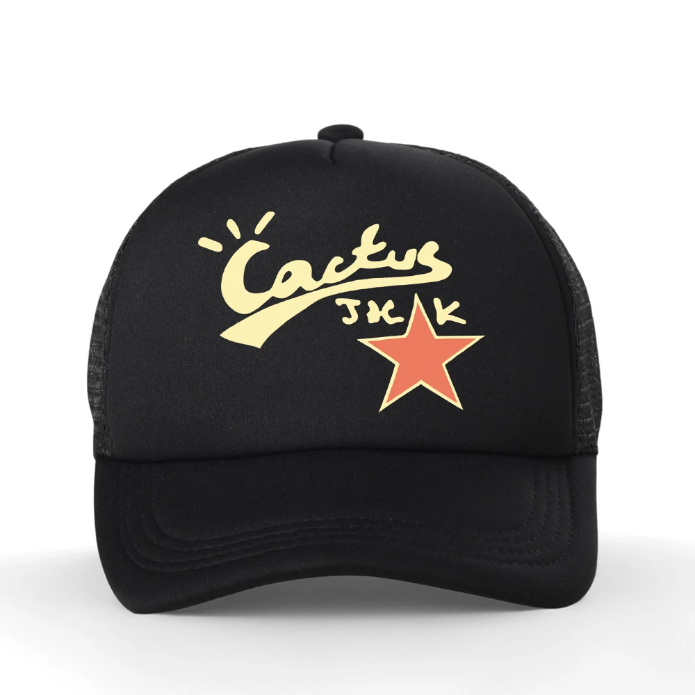 

Cactus Jack Hip Hop mesh Baseball Cap Men Tour Couple Breathable Trucker Hat Adjustable Snapback Casual hat