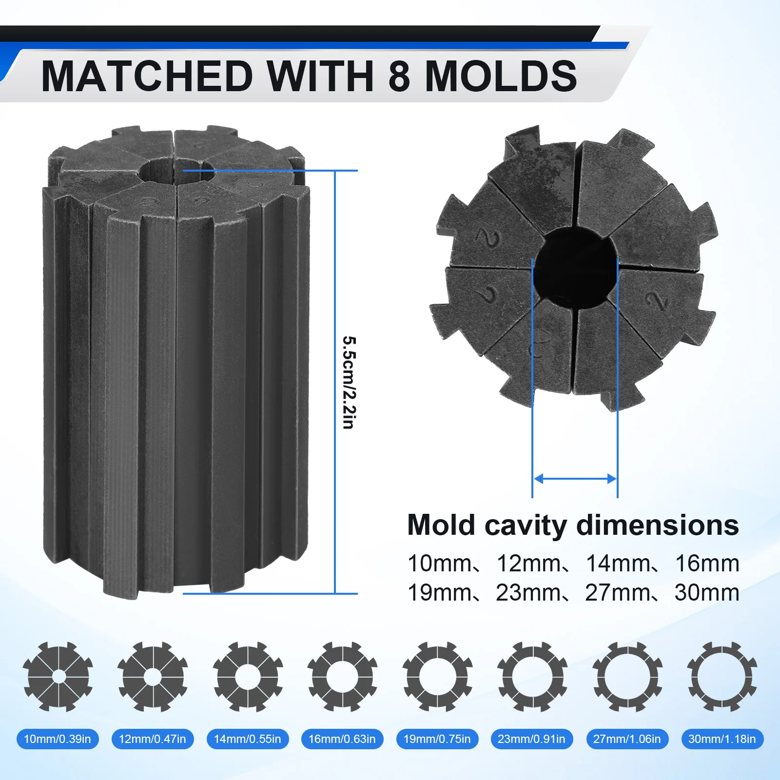 

Hose Pipe AC Crimping Machine With 8 Sets Dies 0.24-1.1 Inch Crimping Range 2000KN High Pressures for Automotive Industrial