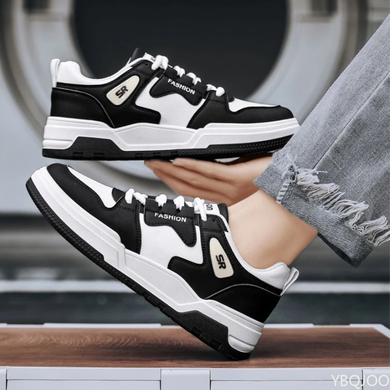 Große Größe Frühling und Herbst Neue Dicke Sohle Höhe Zunehmende Casual männer Schuhe Nische Trend Vielseitige Flache Sport männer Schuhe