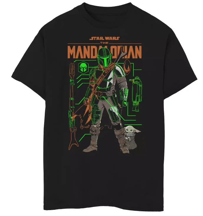 Męska koszulka Star Wars, retro streetwear w stylu science fiction, miecz świetlny Dartha Vadera, klasyczne logo Star Wars, odpowiednia do noszenia na co dzień