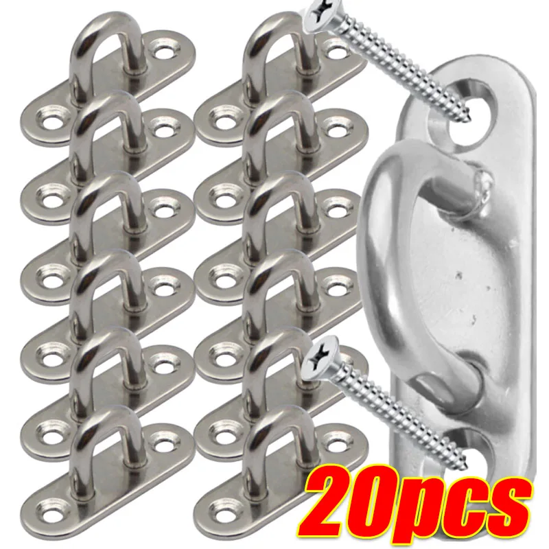 

Овальная пластина-заклепка для крепления тентов и парусов на палубу лодки, морская нержавеющая сталь 304, M6/M5