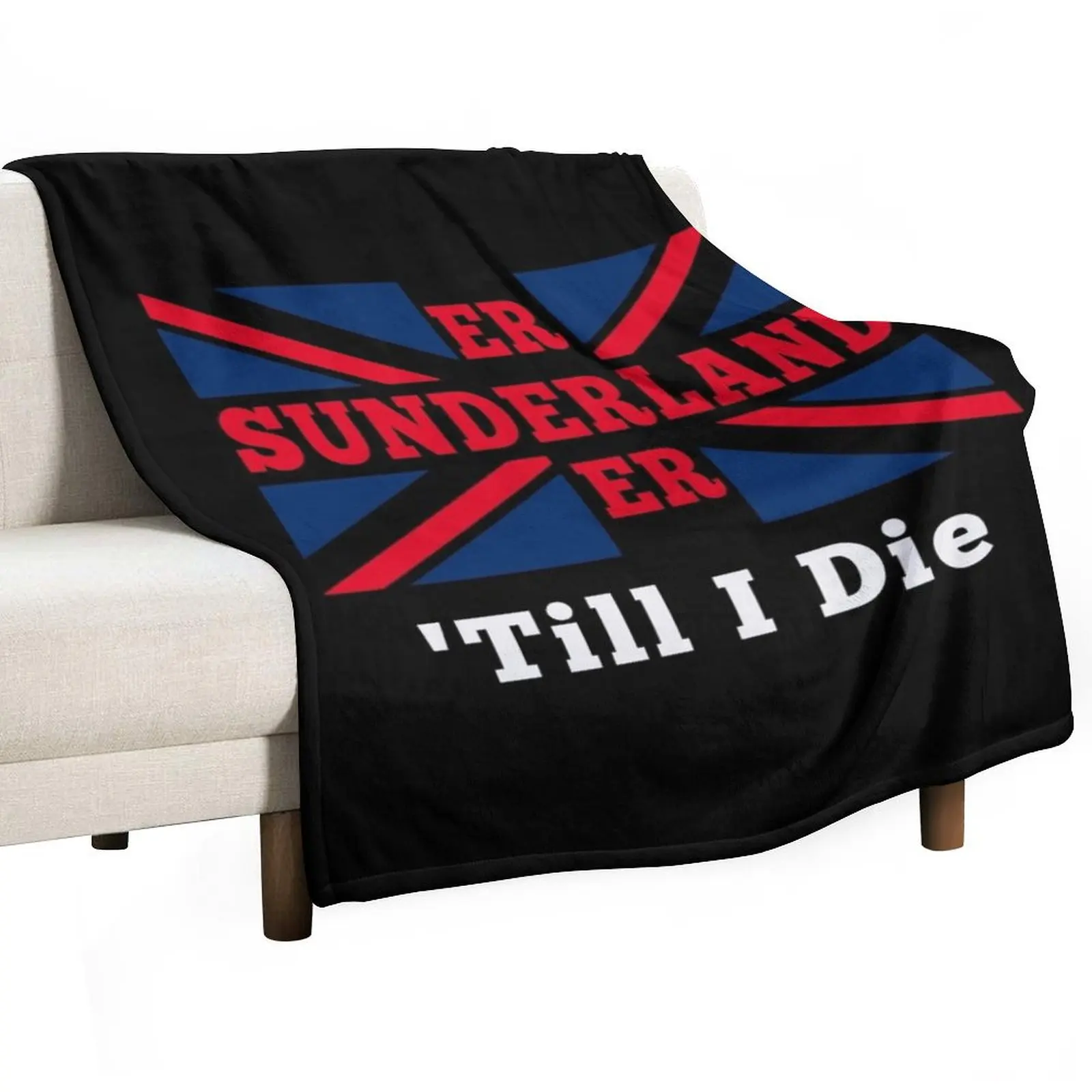 Sunderland Till I Die SAFC Fan Classic Throw Blanket For Sofa Thin Fashion Sofas Blankets