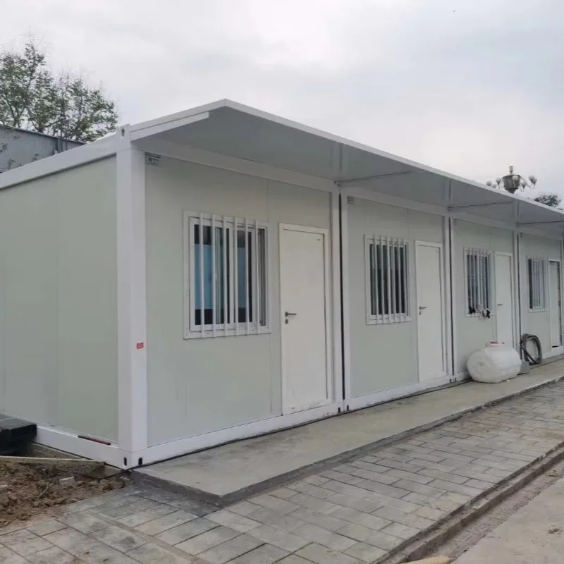 

Temporary Construction Container - Assembled Modular Living Unit Tiny House Cabin Moblie Home