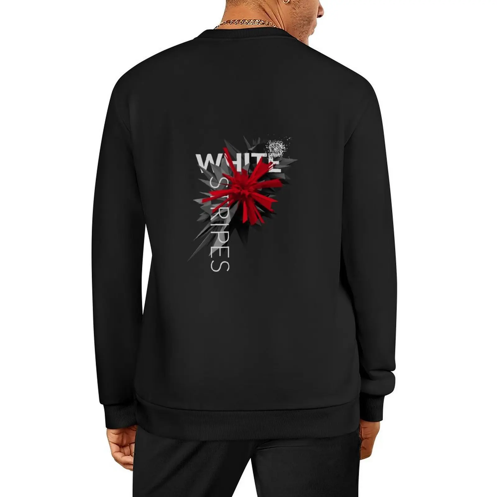 

White stripes Pullover men's sweat-shirt set mens designer clothes tracksuit tracksuits sweatshirt men