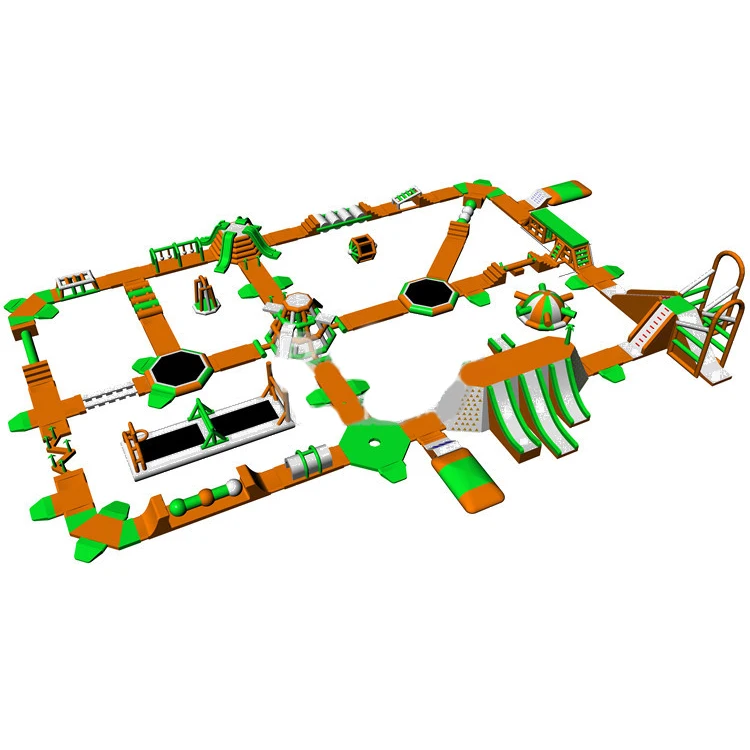 

Happy Entertainment Amusement Park Customized Inflatable Theme Park Indoor and Outdoor Water Large Playground