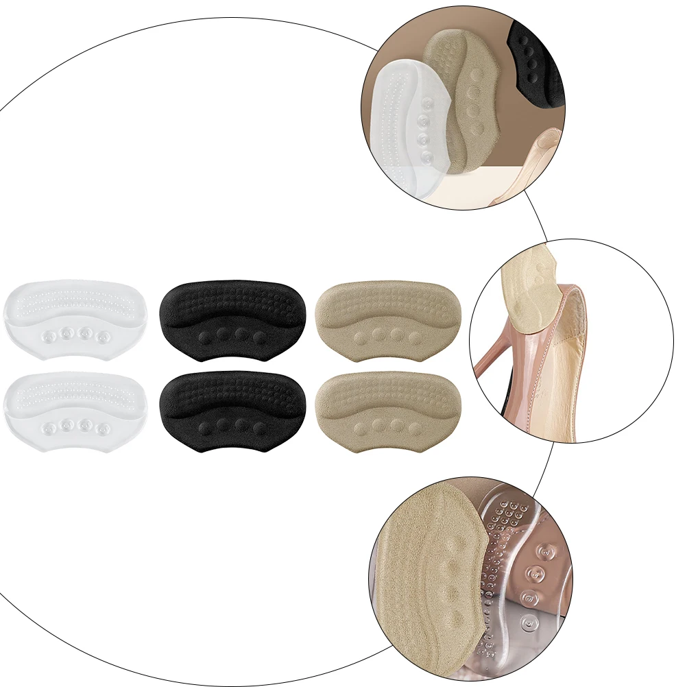 

Anti-Wear Anti-Drop Liners For Women Cushion Feet Heel Wear-Resistant Sticker Protector Foot Protector Heel Insert