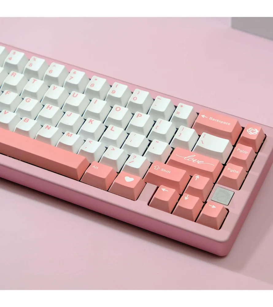 

Sublimation Customized Mechanical Keyboard Rain 75wooting Keycap PBT Original Height