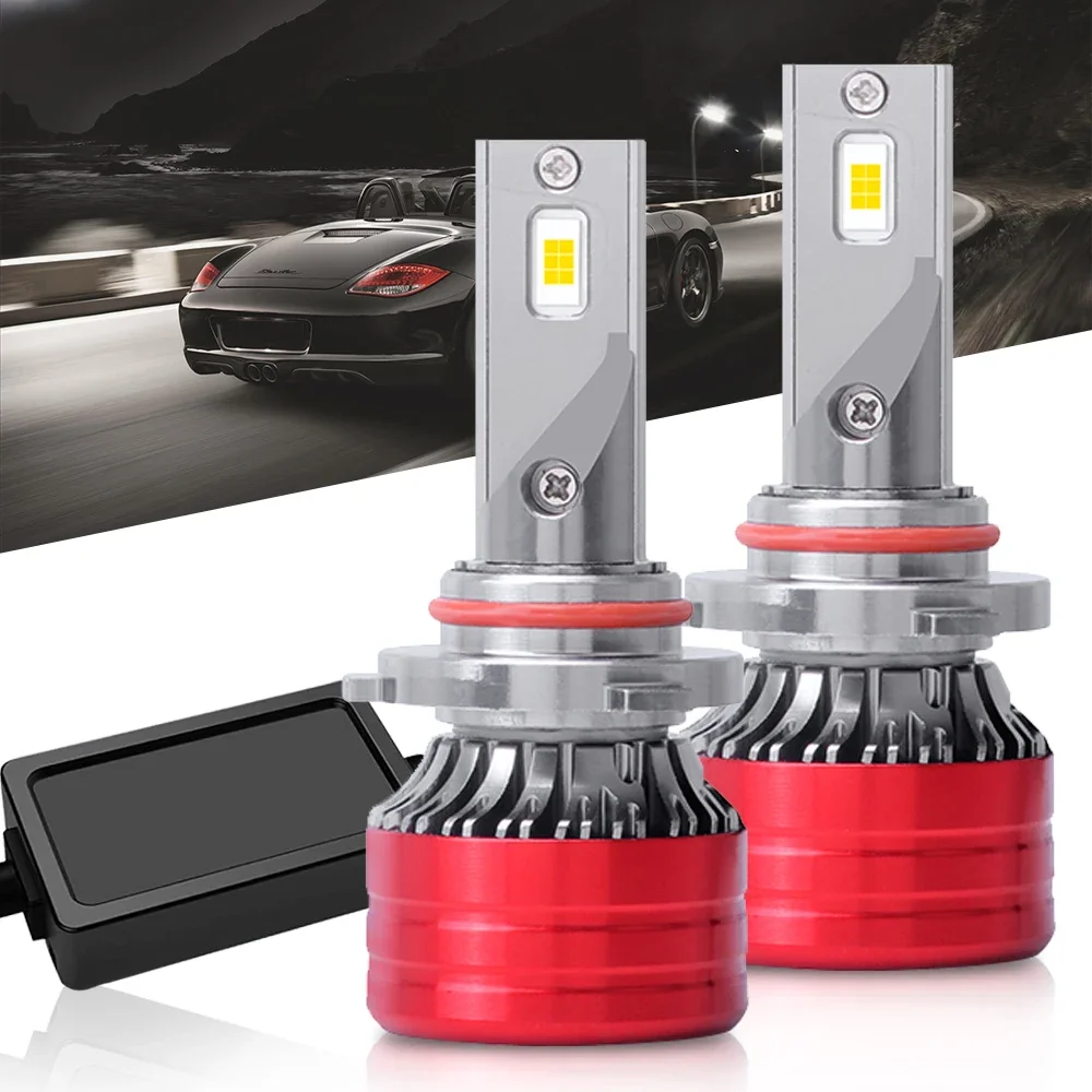 

2pcs H4 H7 H1 HB3 HB4 9005 9006 H8 H11 H9 H16(JP) 9007 9004 HB1 HB5 H13 9008 Led Bulbs Car Headlight Auto Headlamp 6000K White