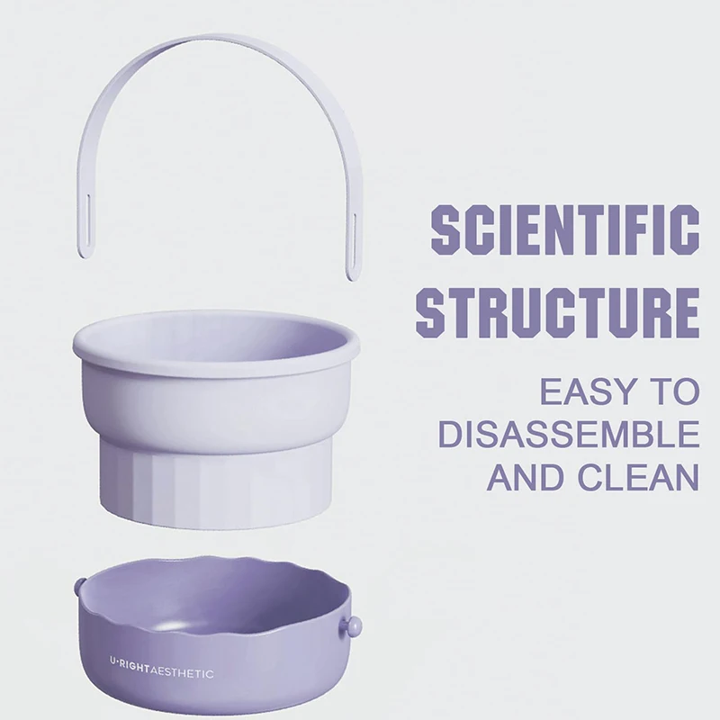 Silicone Makeup Brush & Sponge Cleaning Box - All-in-One Cleaning, Drying & Storage, Beauty Tool Use brush holder makeup